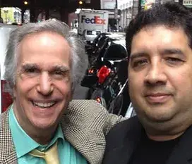 Hector Garcia bodyguard for Henry Winkler founder of Valle Services