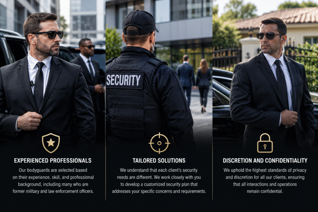 bodyguards in chicago indianapolis milwaukee