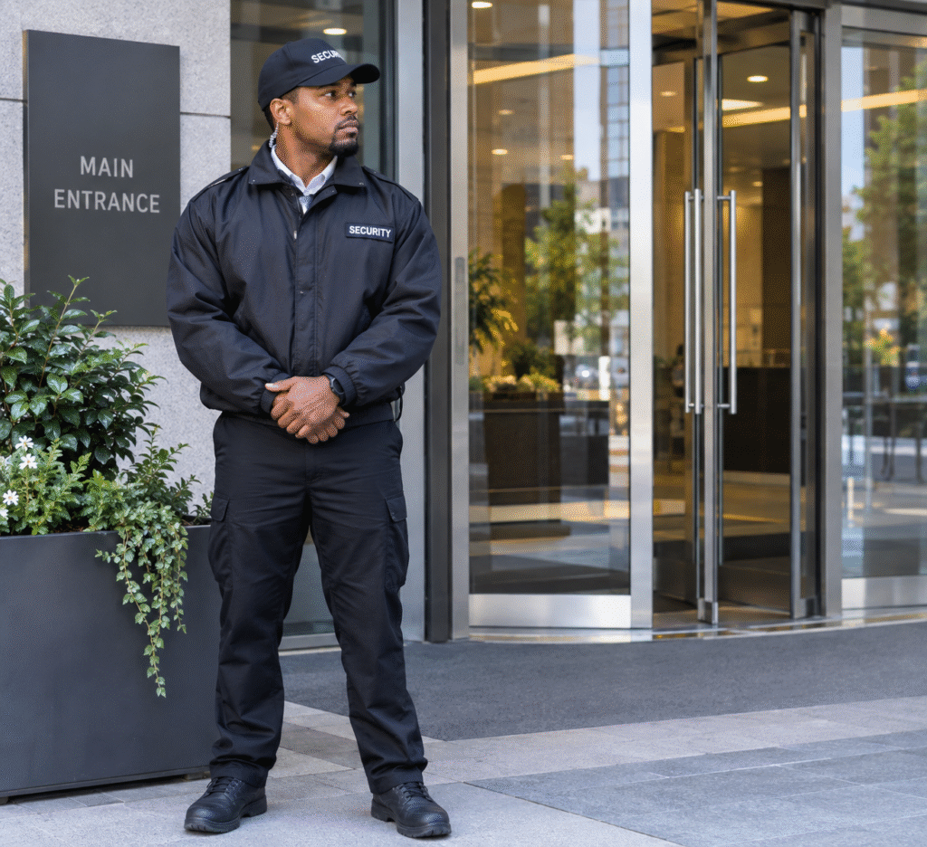 Unarmed security guards