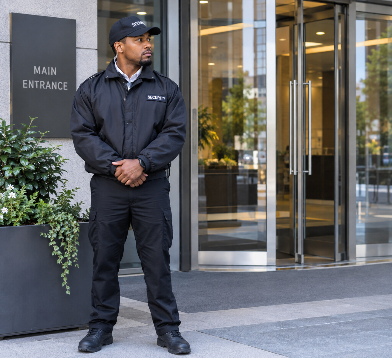 Unarmed security guards