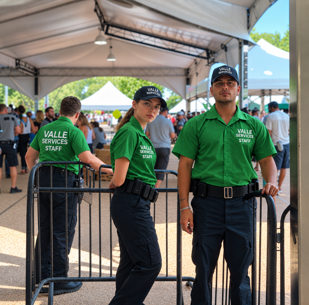 valle services security staff